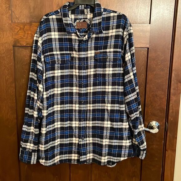 Orvis Big Bear Flannel Outdoor Heavyweight Flannel Shirt - XXL - Picture 1 of 8